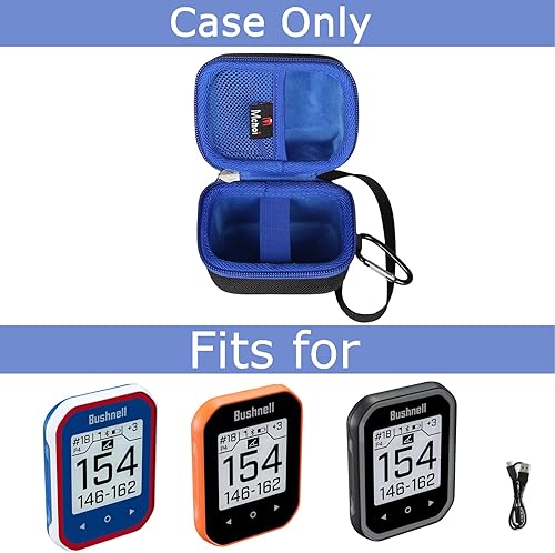 Miniatura 6 de Mchoi Funda de almacenamiento GPS de golf adecuada para Bushnell Phantom 2 GPS de mano, Phantom Golf GPS, funda protectora para telémetro de golf a