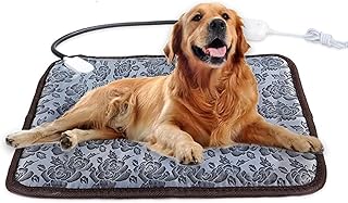 ASkinds Pet Heating Pad, Pet Electric Blanket, Pet Cat Bed Heating Pad for Medium Large Pet Cat Puppy Dog Blanket 20x28 inch(Rose)