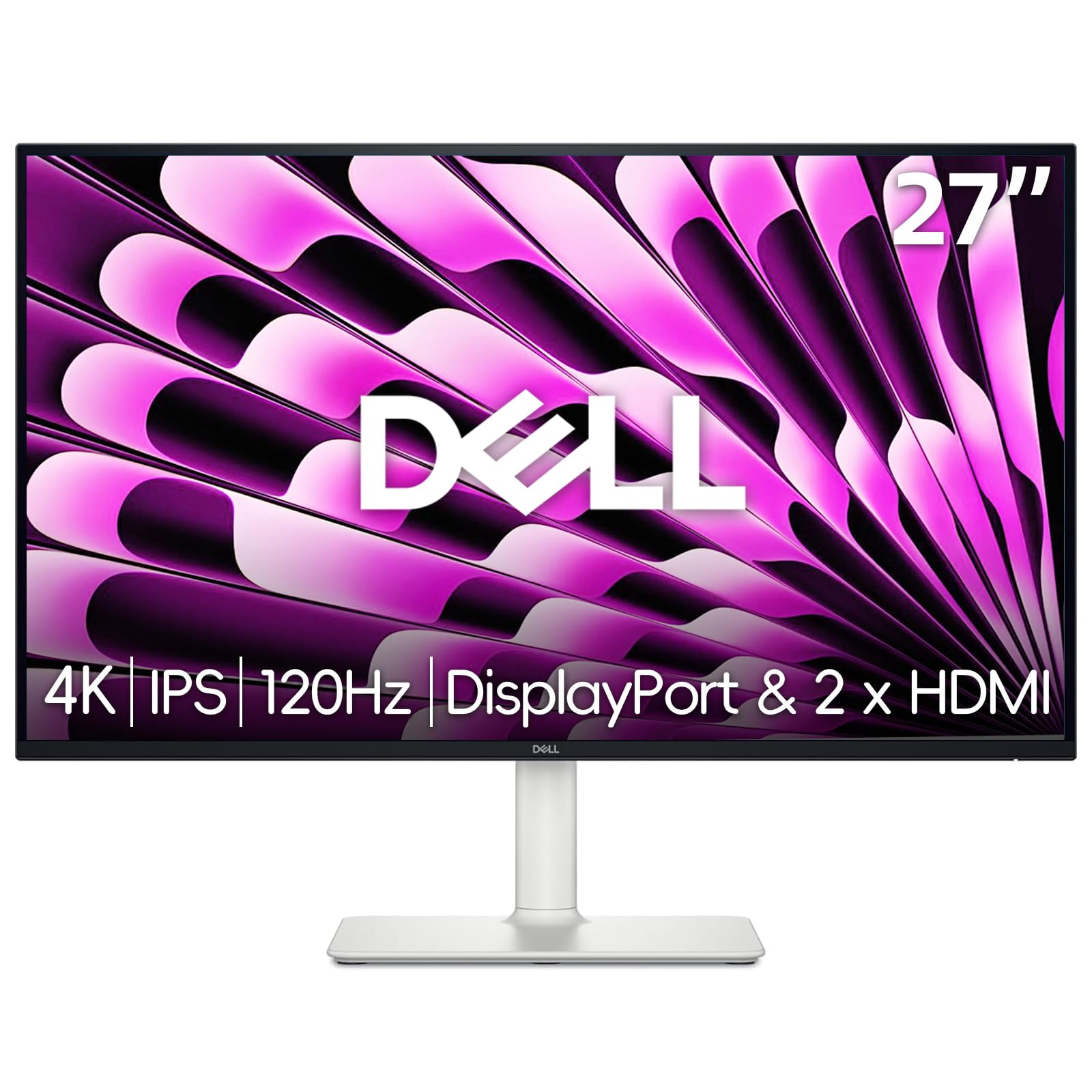 Amazon.com: Dell 27 inch Monitor, 4K (3840 x 2160) - 120Hz Refresh