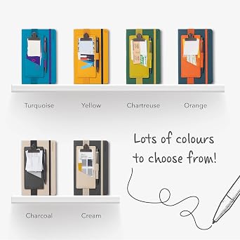 Bookaroo Notebook Clipboard - Orange
