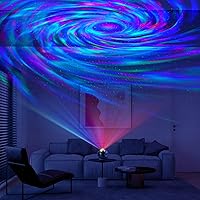 Vista 4 de Luz de discoteca, luces de noche, luces de discoteca para fiestas de cumpleaños, regalos de cumpleaños para todos, proyector de estrella de galaxia