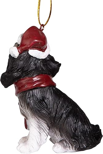 Vista 148 de Design Toscano - Figura de perro para decoración navideña.