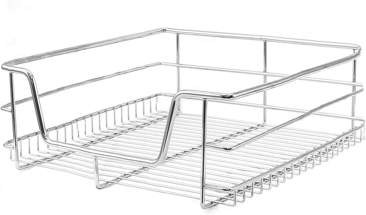 KuKoo 5 x Kitchen Drawer Soft Storage Basket, 400mm Wide Cabinet, Drawer Storage Drawer