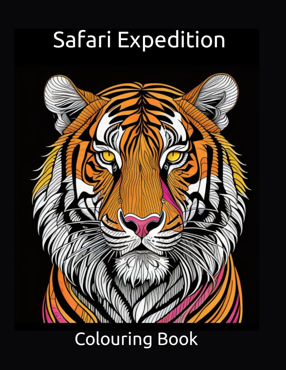 Safari Expedition: Adult Colouring book (The Pallet Avenue Colouring Books)