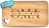 Gift Joy Grandma Breakfast Board with Engraving – Wooden Vesper Board – Mother's Day Gift Grandmother – Gift Ideas for Grandma – Gifts from Grandson for Grandma – Alder