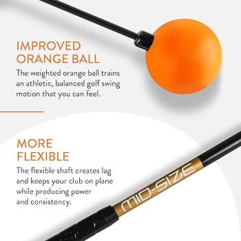 オレンジウィップ　ORANGE WHIP ミッドサイズ　MID SIDE Orange Whip Mid-Size | Swing Training Aid | Orange Whip Golf
