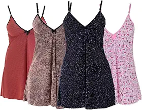Kit com 4 Camisolas Sexy Love