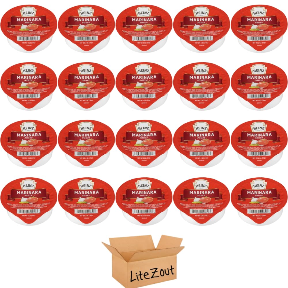 Heinz Marinara Sauce Single Serve 2oz cup, (20 cups), by