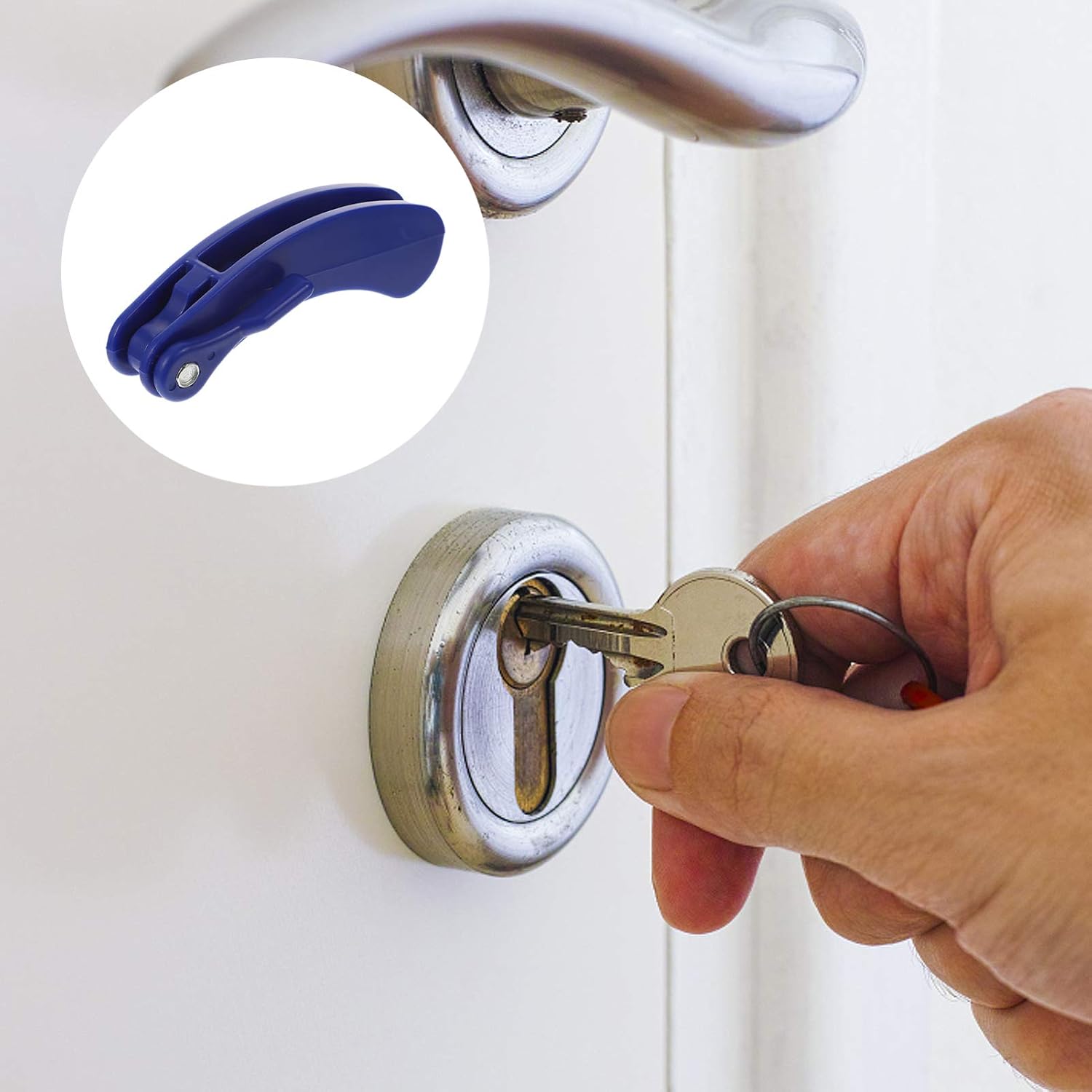 3pcs Key Turner Aid Key Turner Holder Door Opening Aid Door Opening Assistance Key Extender for Weak Hand Grip