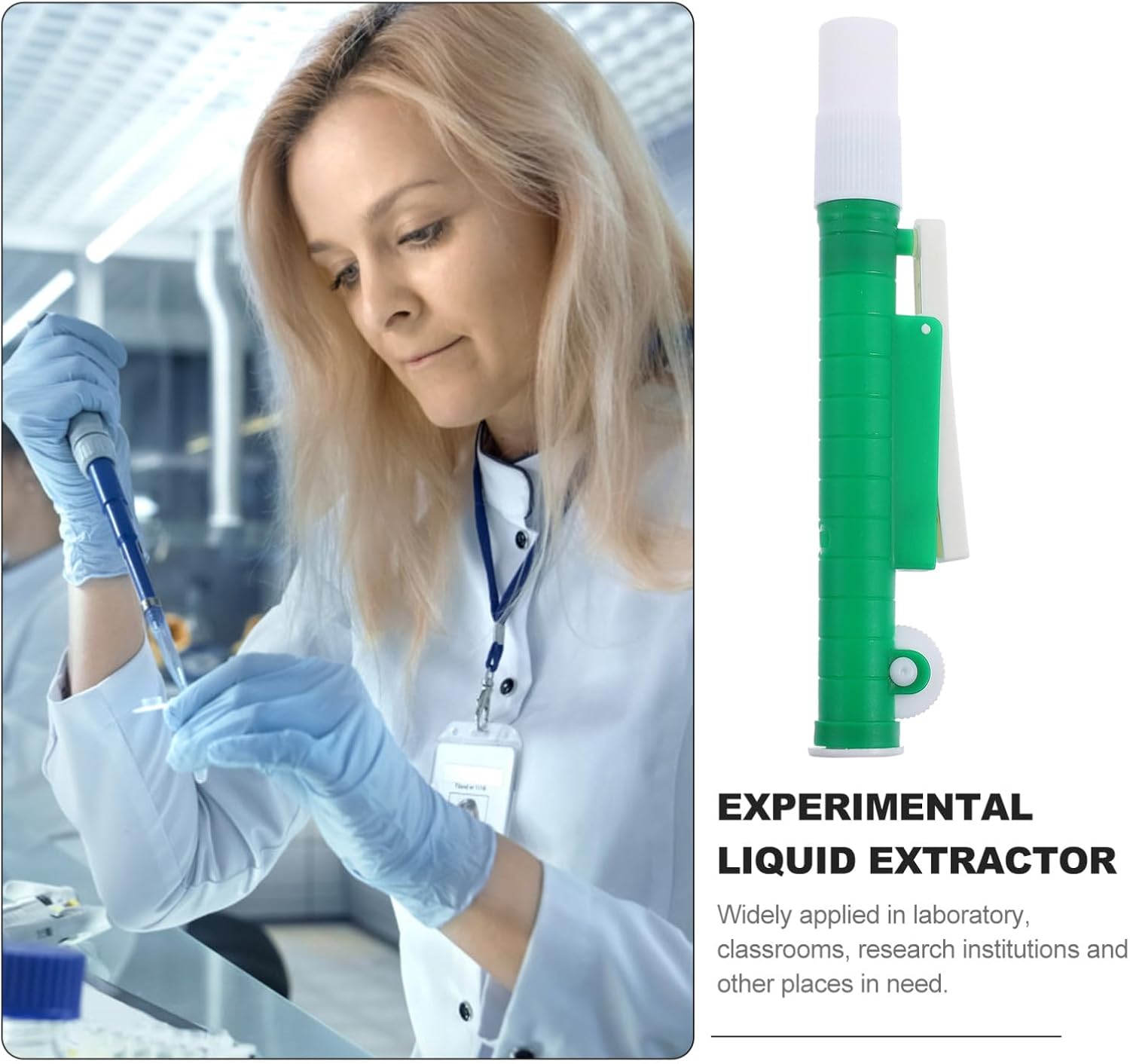 Multi-Functional Experimental Liquid Extractor Plastic Lab Dispenser Boys and Girls Droppers