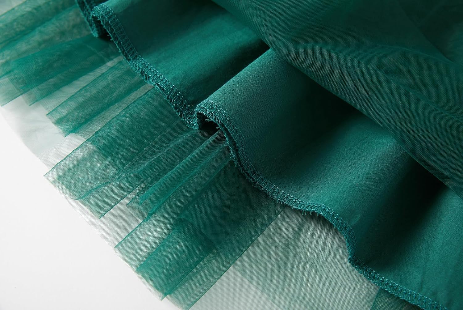 Toddler Girls Christmas Tutu Dress Multi-Layers Tulle Long Sleeve Princess Dress - Image 8