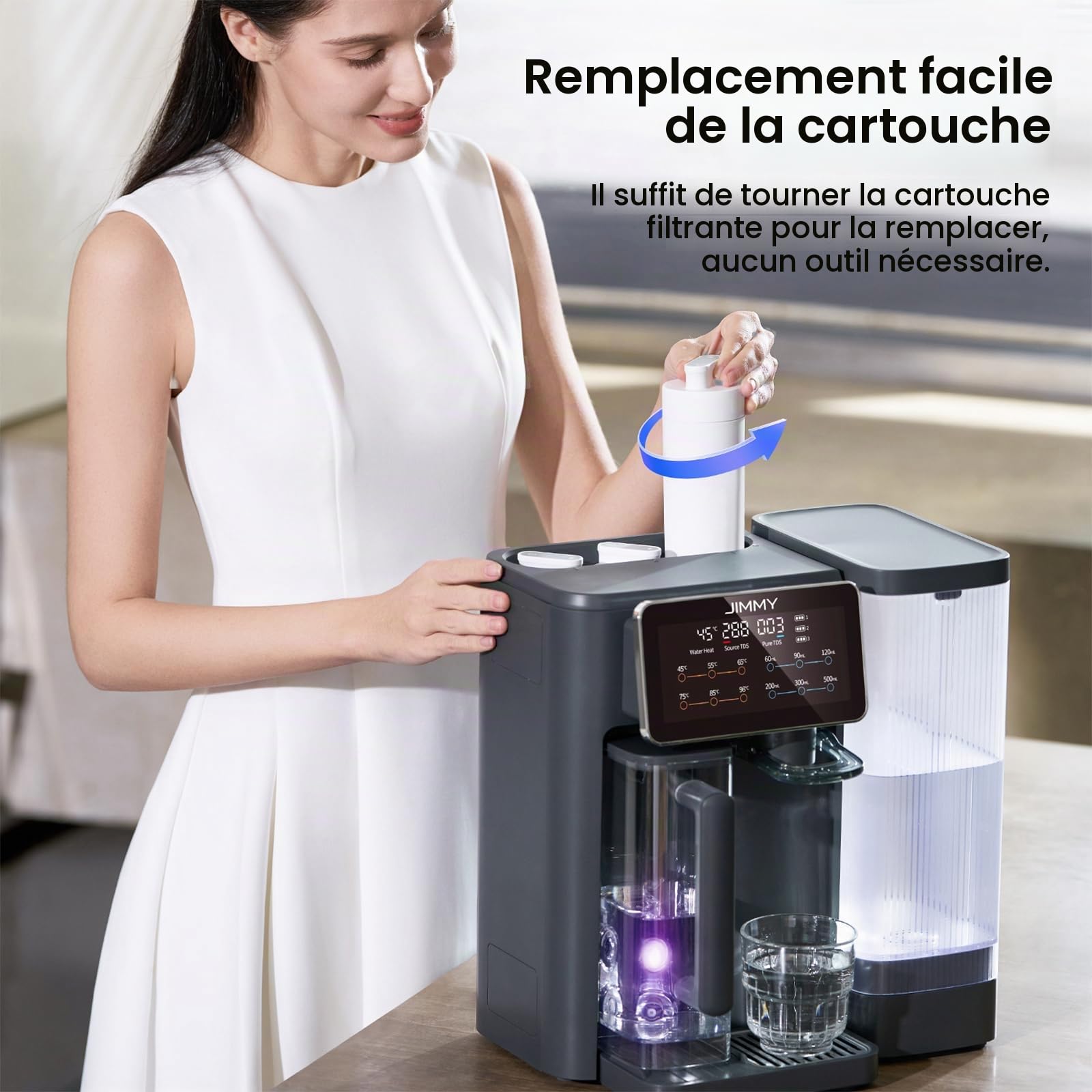 Jimmy R9 R9 Pro M9 Pro Filtre à membrane à osmose inverse RO-2.0S
