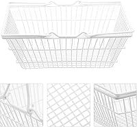 Vista 9 de NUOBESTY Cesta de la compra Cesta de almacenamiento cesta de almacenamiento con asa