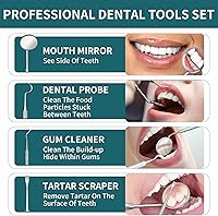 Vista 2 de Kit de reparación de dientes, kit de reparación de llenado de dientes moldeable, kit de reemplazo temporal de dientes, kit de reparación de dientes