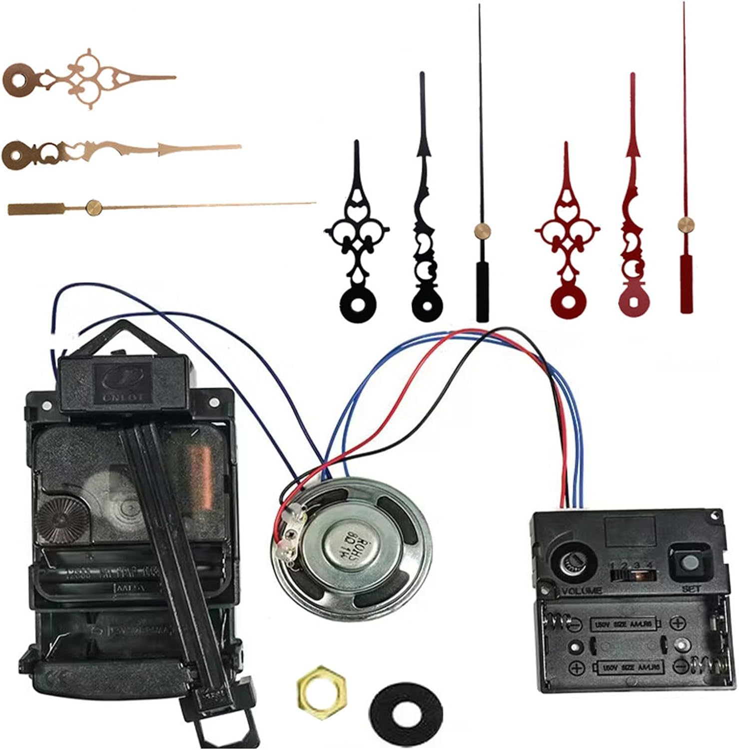 DIY Clock Replacement Part Quartz Pendulum Clock Movement Operated