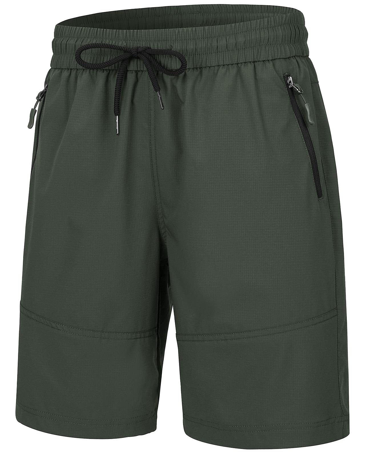 Wespornow Wanderhose-Damen-Kurze Hose Sommerhose Damen Bermuda-Shorts Outdoor Trekkinghose Kurz Leichte Stretch Golf Cargo MTB Hose mit Reißverschlusstaschen