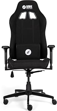 Hawk Gaming Chair Fab V4 Black Fabric Gaming Chair
