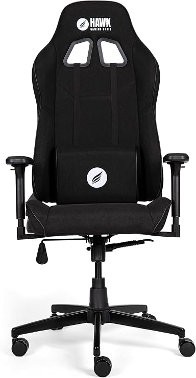 Hawk Gaming Chair Fab V4 Black Fabric Gaming Chair