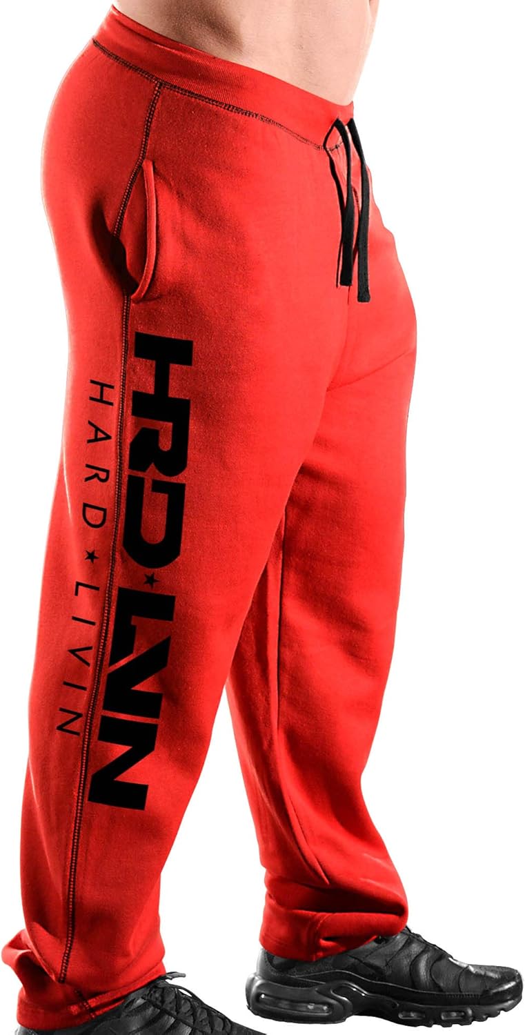 Monsta Clothing Co. Men's Bodybuilding Workout (ES: HRD-LVN) Gym Sweatpants