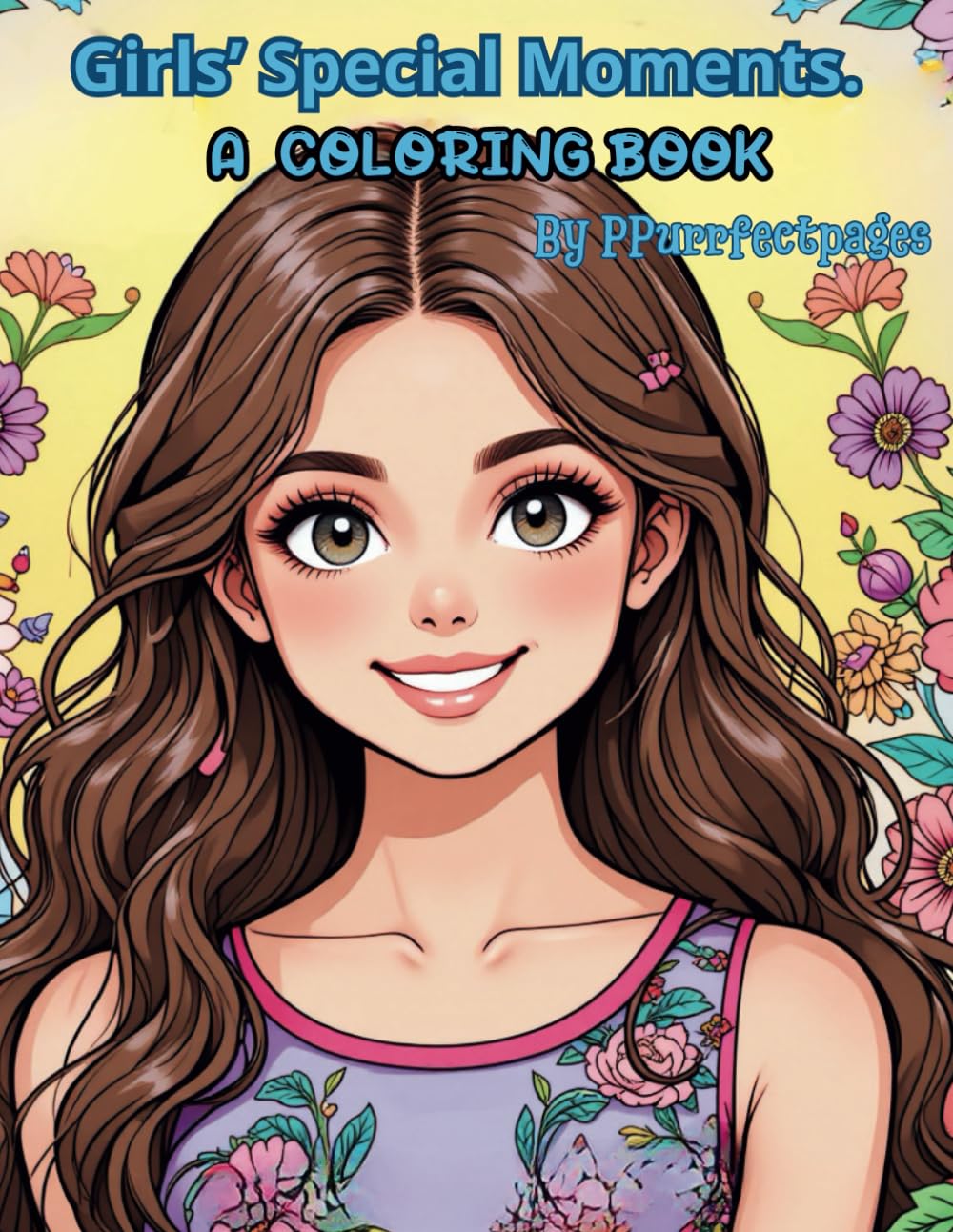 Amazon.com: Girls' Special Moments. A Coloring Book by PPurrfectpages ...