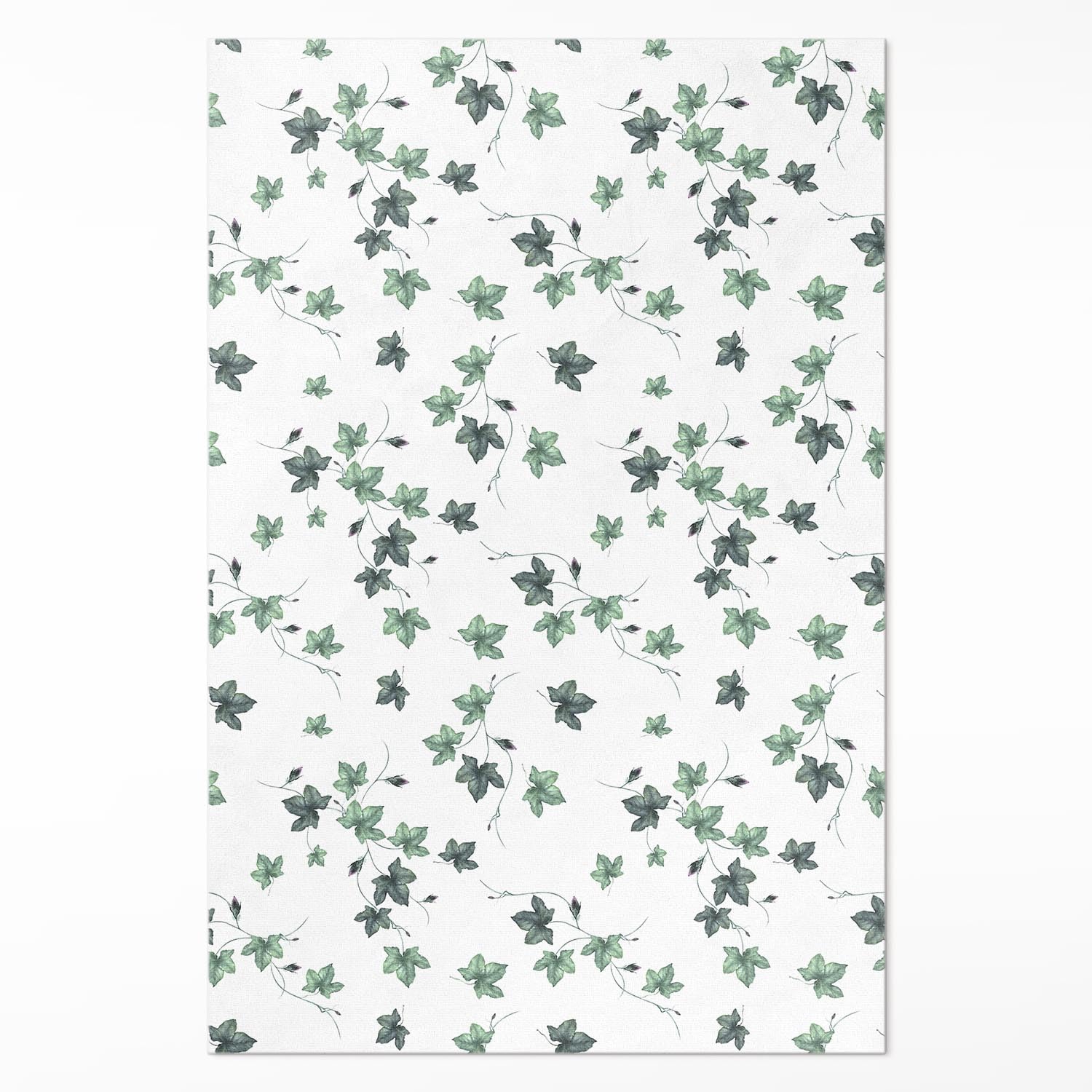 Tapis en Vinyle 140x210 cm Floorart Design aux motifs de Petites Feuilles pour la maison
