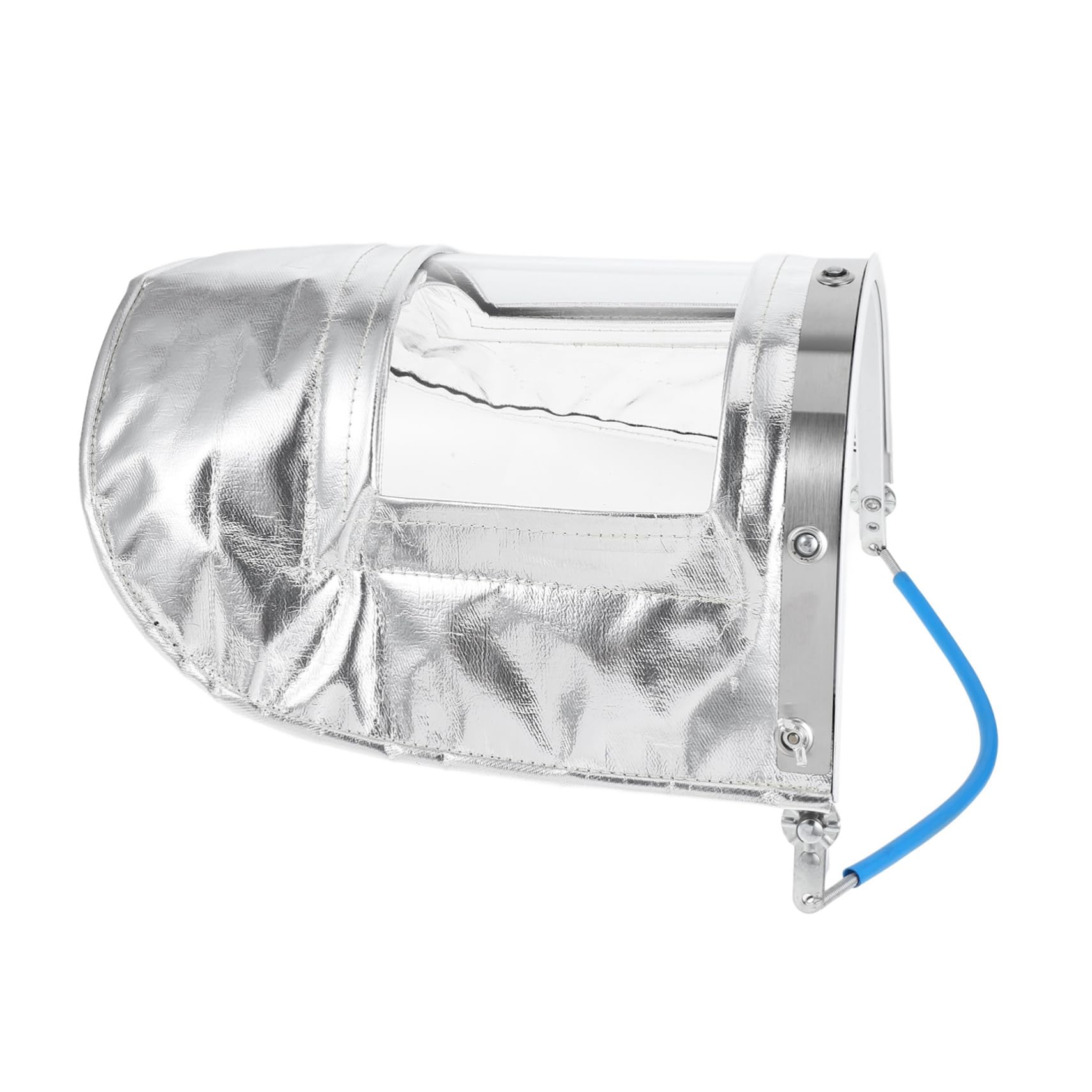 Homoyoyo Voll Gesichtsschutzmaske mit Klarem Transparentem Material Hochtemperaturbeständige aus Aluminiumfolie für Industrielle Arbeit und Schweißerzubehör