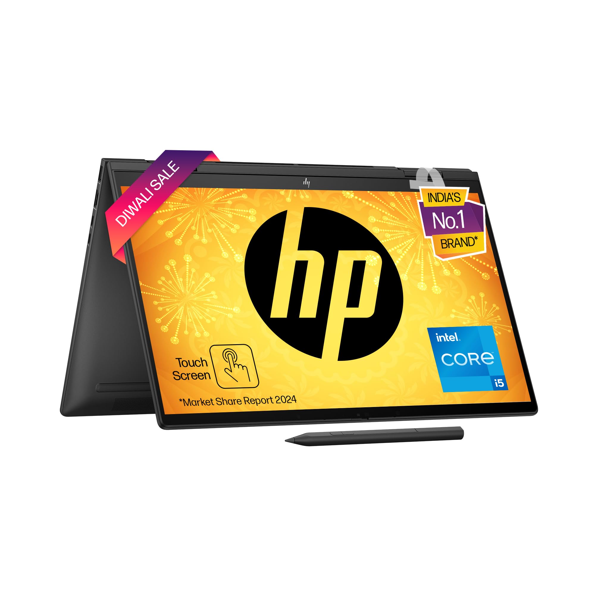 HP Envy x360, Ryzen 5 7530U, 15.6-inch (39.6 cm) FHD Laptop,16GB LPDDR5, 512GB SSD, AMD Radeon Graphics, 5MP IR Camera, B&O, Pen (Win 11, MSO, Black, 2.14 kg), 15-fh0015AU (B0CGDWDV4Q) Amazon Price History, Amazon Price Tracker