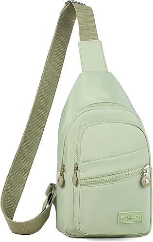 Miniatura 11 de Bolso Bandolera Pequeño, Bolsos de Hombro Cruzados para Mujeres, Mochila de Sling para Deportes al Aire Libre y Senderismo - Beige D Beige,Negro
