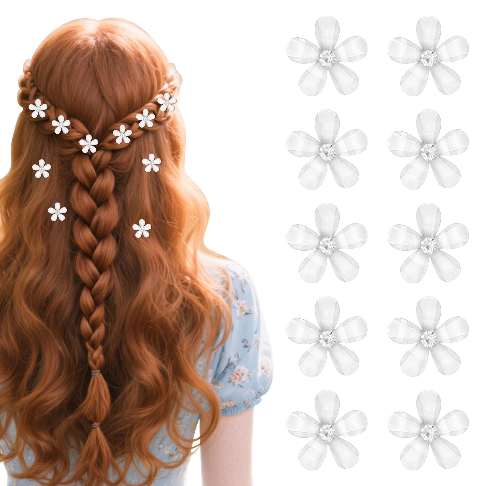 JOYVOVO Brillantini per Capelli Accessori Bambina, Timbro Glitter Capelli per Lo Styling Glam per Ragazze e Bambini, Macchina Brillantini Capelli, Giochi Regalo Bambina 5 6 7 8 9 10 11 12 anni