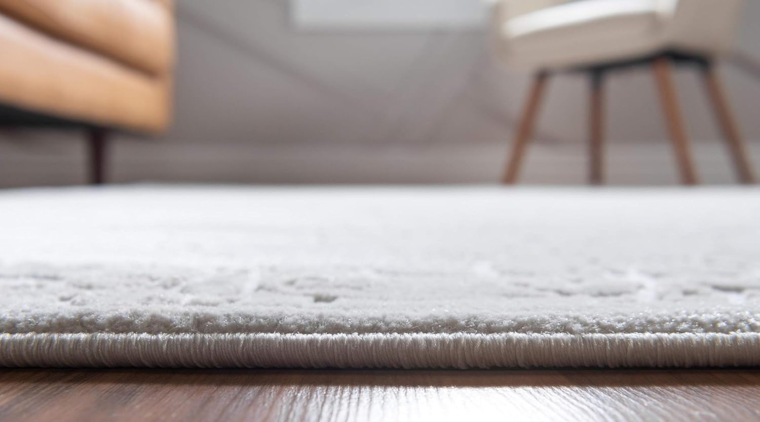 Unique Loom Rushmore Collection Area Rug - Adams (2' x 6' 1" Runner, Beige/ Ivory)