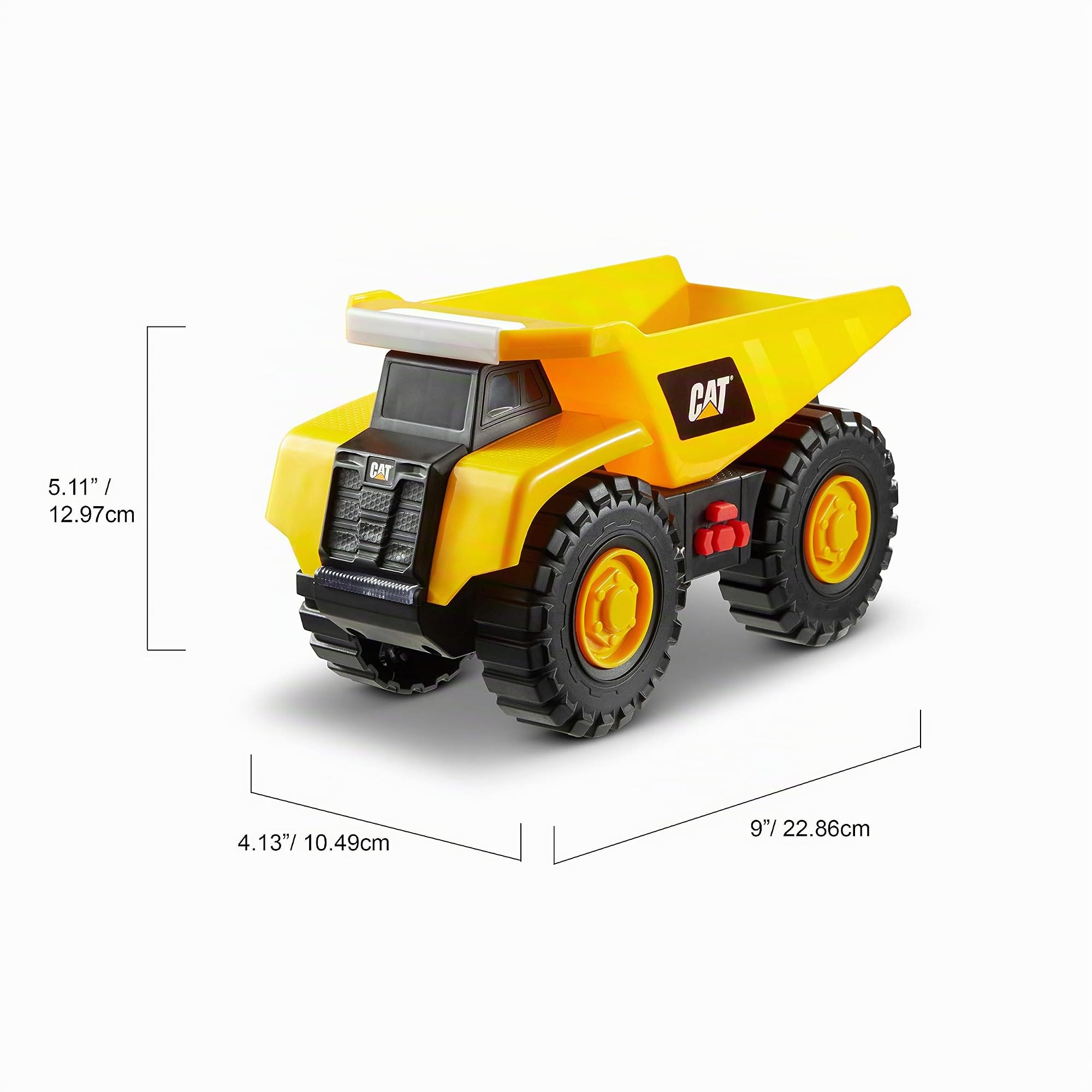 CatToysOfficial | Macchine e Camion Giocattolo per Bambini | Camion Ribaltabile | Veicolo da costruzione con luci e suoni realistici | Giocattoli per Bambini 3 Anni o Più