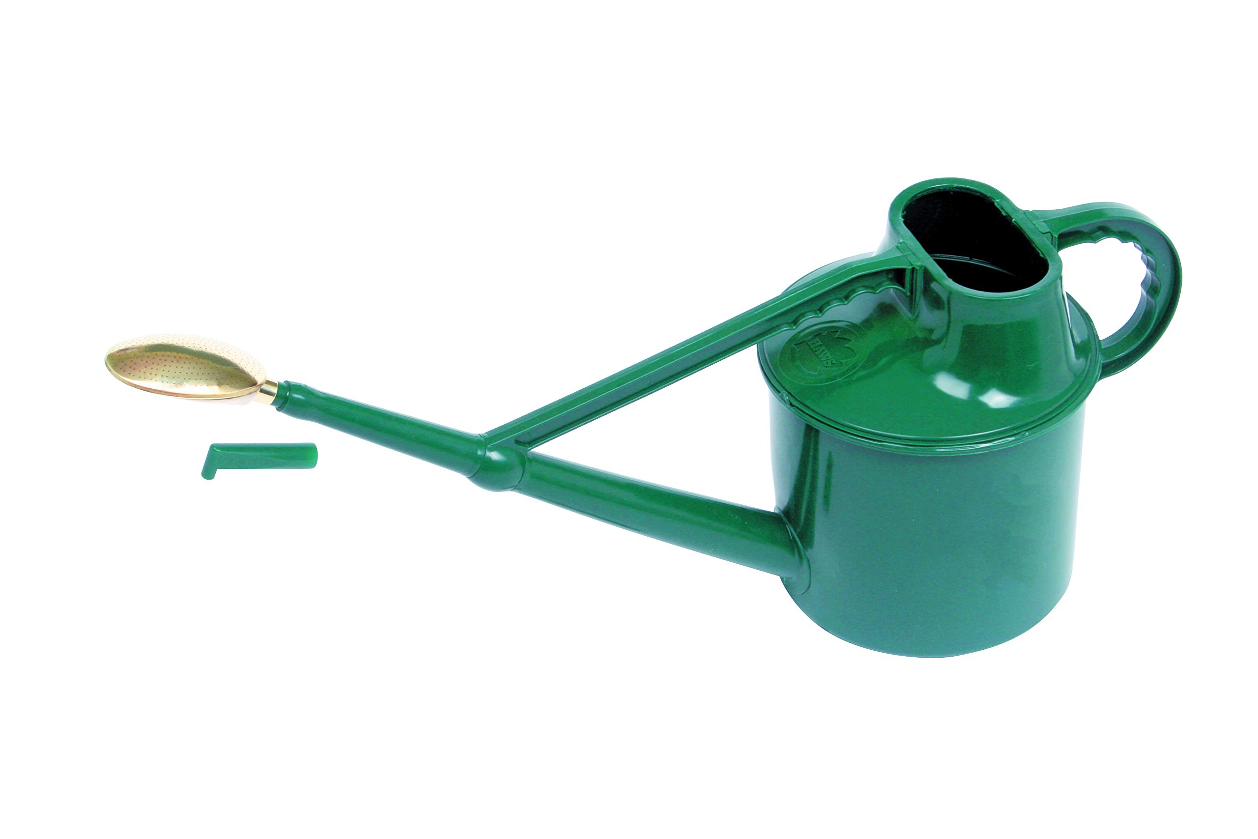 Bosmere Haws Deluxe Plastic Watering Can 1.8Gallon/7Liter Green