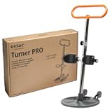 Etac Turner PRO Patient Transfer Aid - Sit to Stand Lift for Elderly with High Safe Working Load (440 lbs) - Patient Lift and Mobility Assist for Safer Transfers with Platform Disc & Anti-Slip Bottom