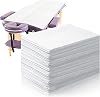 Tatuo 50 Pieces 31 x 70 Inches Disposable Bed Sheets Waterproof Bed Cover Massage Table Sheet Non-woven Fabric for Spa, Lash, Beauty Salon, Waxing, Hotels(Black)