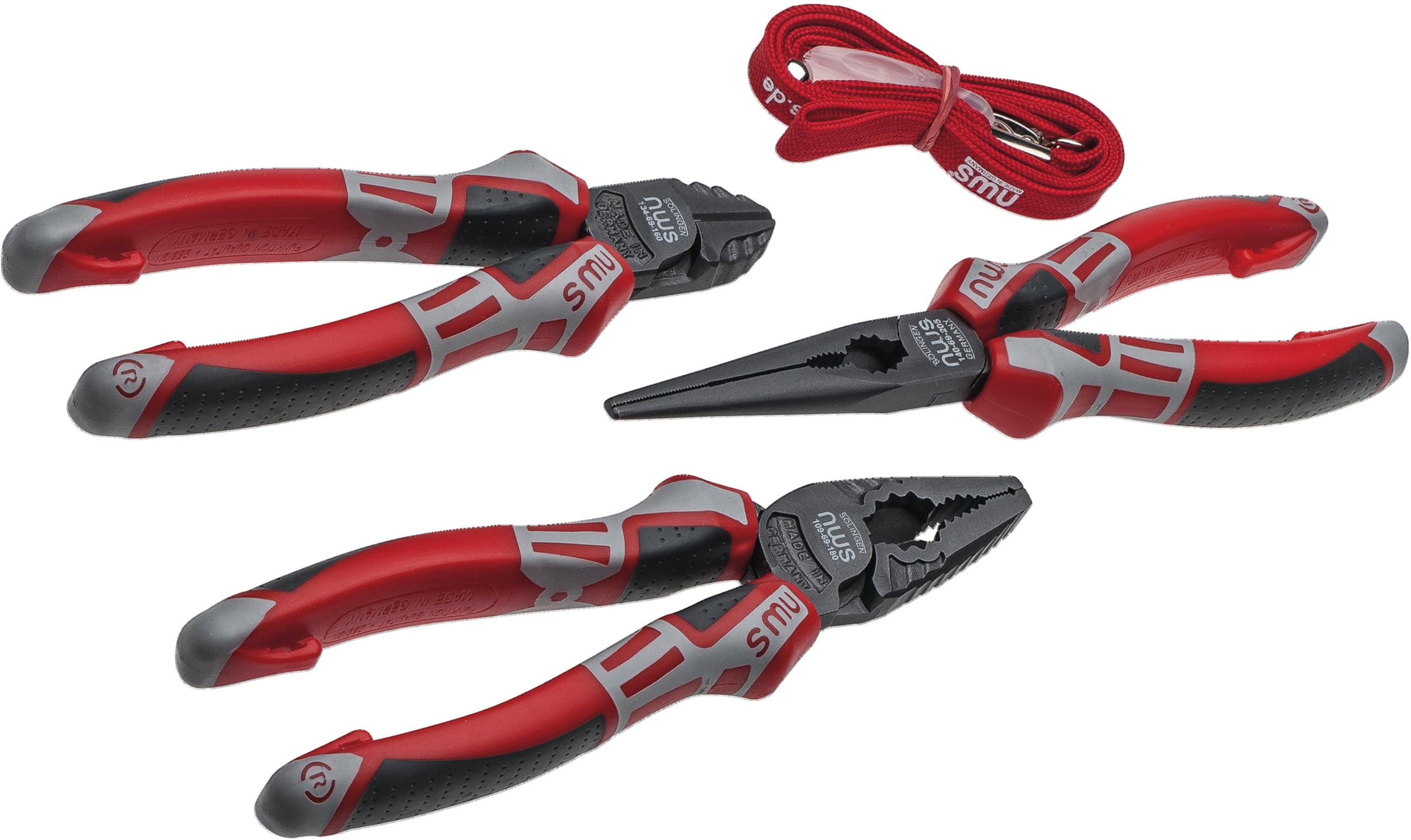Nws Combination Plier Set, 3 Piece