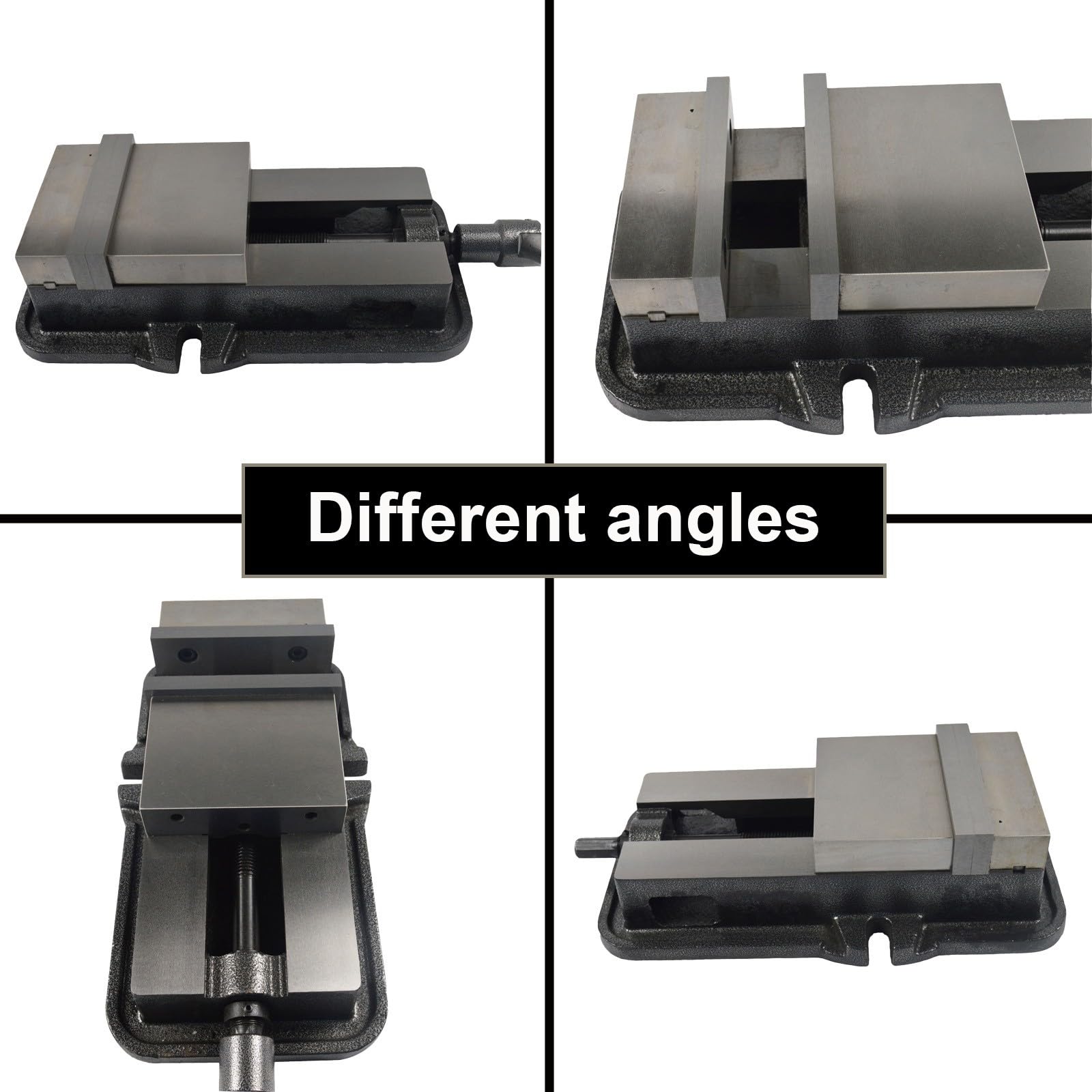 BEILOCKERY 6 Inch Milling Machine Vise Bench Clamp Vise Without Base High Precision Milling Machine Bench Vise Industrial Grade Vise