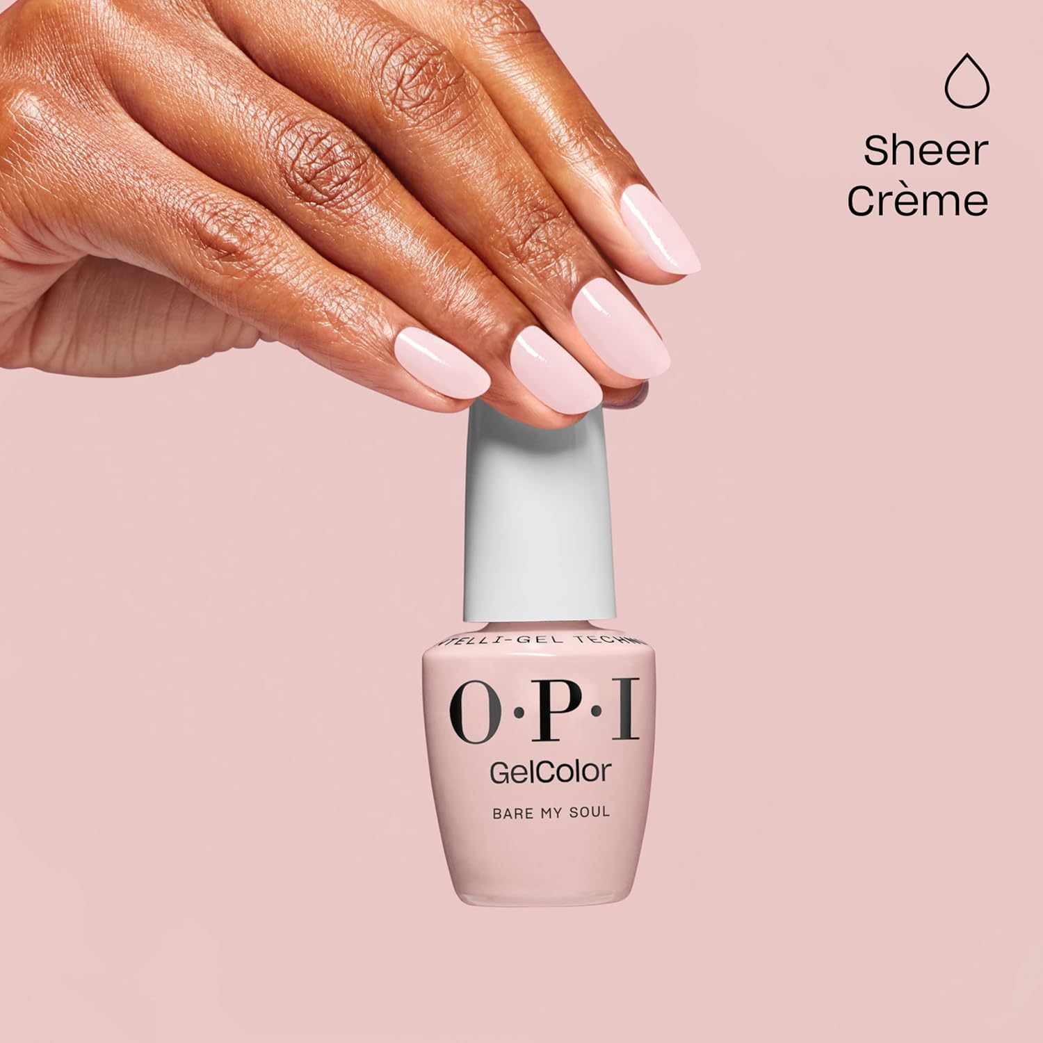 OPI GelColor LED Cure Gel Nail Polish | Nude & Brown Shades | Salon-Quality Shine, Long-Lasting Wear | Easily Soak Off Removal | Vegan & HEMA Free | 0.5 Fl Oz