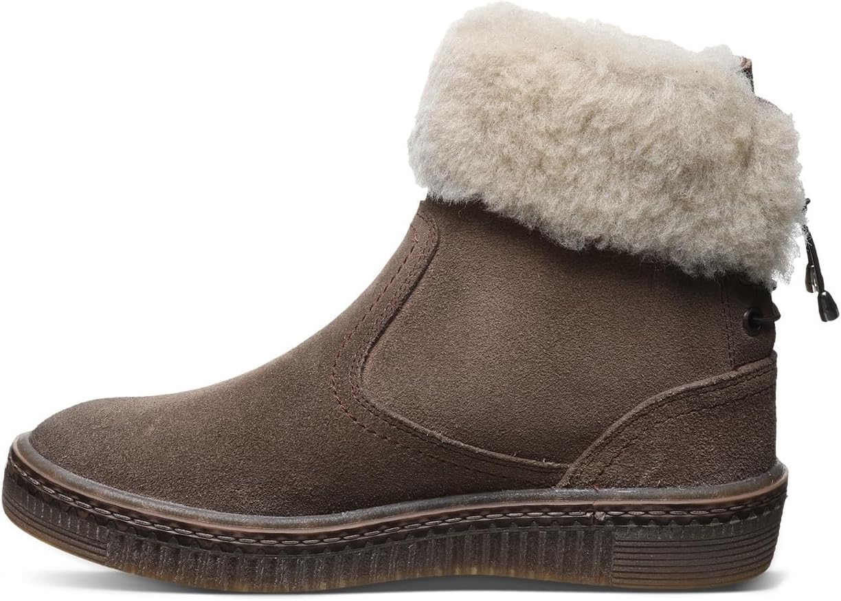 BEARPAW Women's Leticia Taupe Boot Size 9 | Classic Suede Boots | Women's Comfortable Winter Boot - Image 3