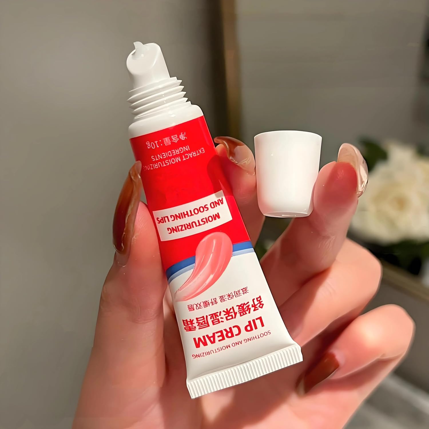 Remove Dark Exfoliating Lip Balm, Hydrating, Moisturizing, Lip Primer, Repairing, Pink, 2 Count