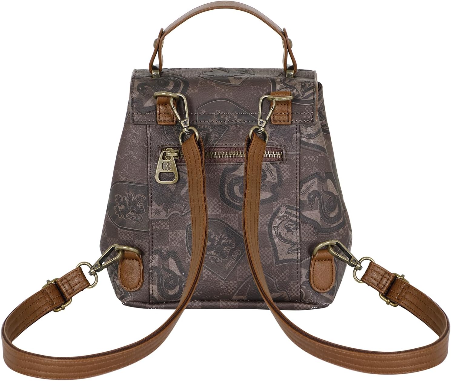 Harry Potter Pride-Tale Backpack, Brown, One Size, Quest Backpack-Bag 26x21.5cm