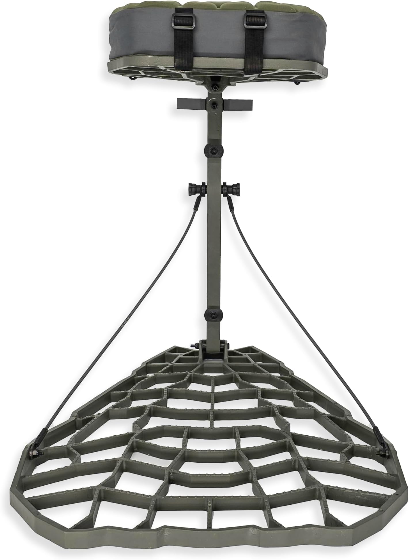 XOP Vanish Evolution - Cast Aluminum Hang On Tree Stand for Hunting - Deluxe Deer Stand