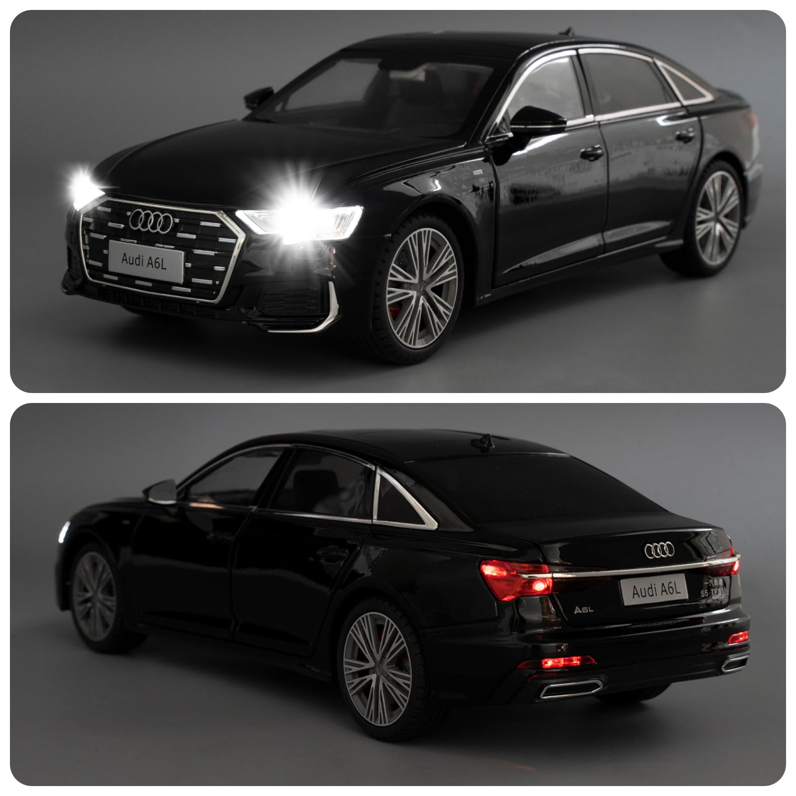 Amazon.com: BDTCTK 1:18 Scale Audi A6L Model Car, Diecast
