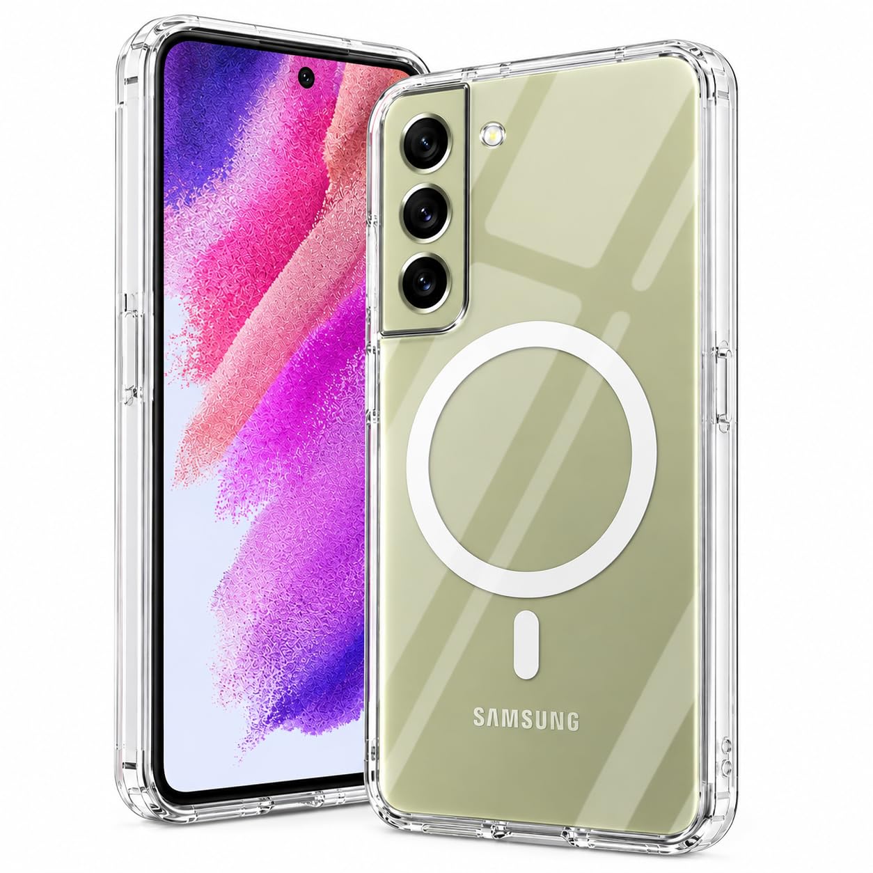 DIZORO Crystal Clear Compatible with S24 Case with Anti-Yellow Anti-Scratch Shockproof Transparent Cover — Amazon image 22