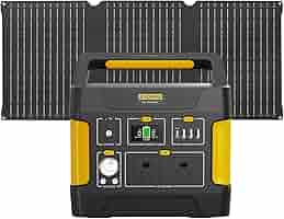 2年間保証付き　ポータブル電源-355Wh/110938mAh オリーブドラブ Amazon.co.jp: Evopow ポータブル電源 ソーラーパネル セット