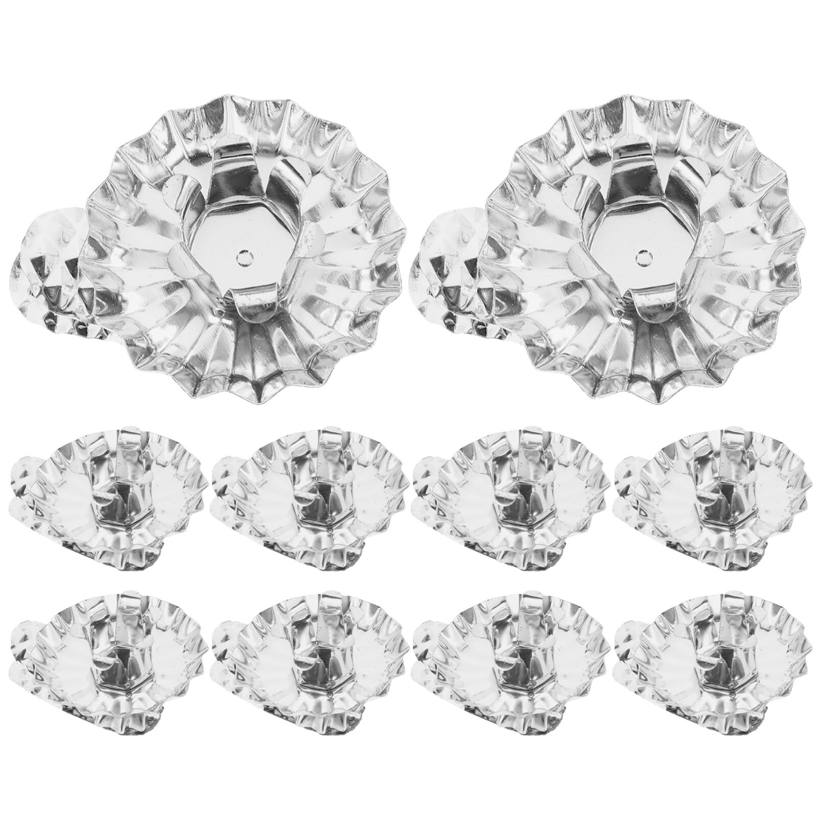 Vaguelly 10pcs Christmas Tree Candle Holder Clips Clip Candlestick Holders Christmas Tree Decoration for Holiday Parties and Rustic Style Centerpieces