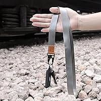 Vista 4 de Cordones geniales, soporte para cadena de collar, cordones para cuello para llaves, carteras y soportes para insignias de identificación