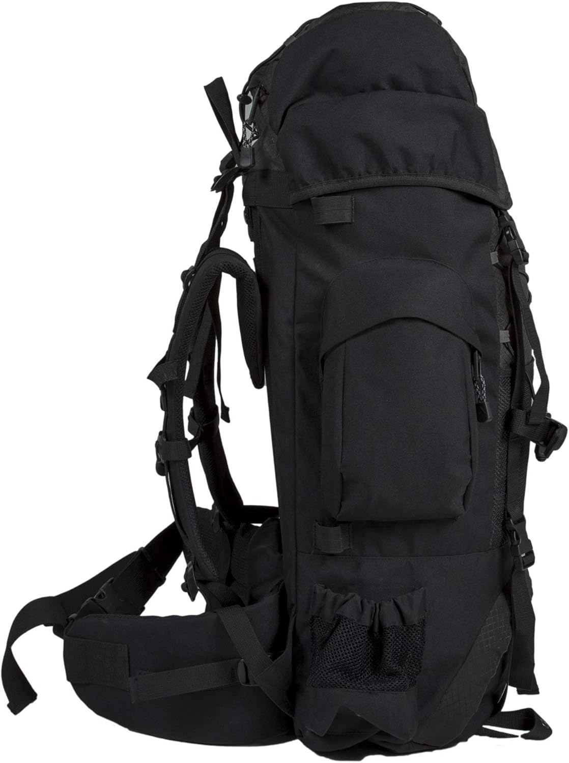 TETON Sports Scout 3400 Internal Frame Backpack; High-Performance Backpack for Backpacking, Hiking, Camping; Black (121B),Large : Sports & Outdoors