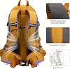 40L Hiking Backpack Men, Waterproof Hiking Backpack with Rain Cover, Large Camping Bag Outdoor Sport Travel Daypack