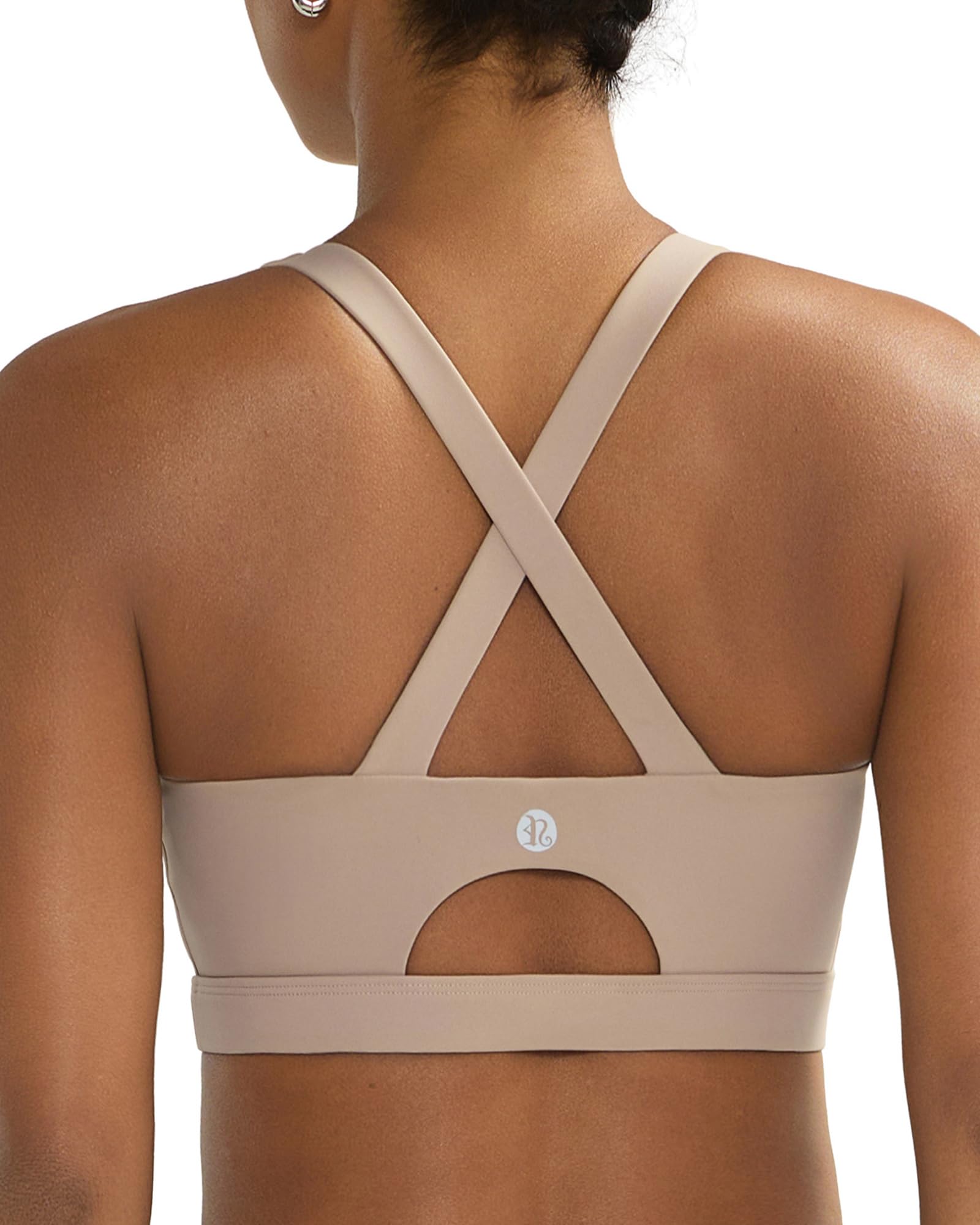 RUNNING GIRL Sports Bra for Women High Support, Molded Cup