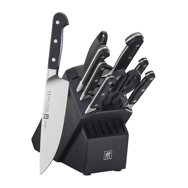 ZWILLING Pro 10-pc Knife Block Set - Bamboo